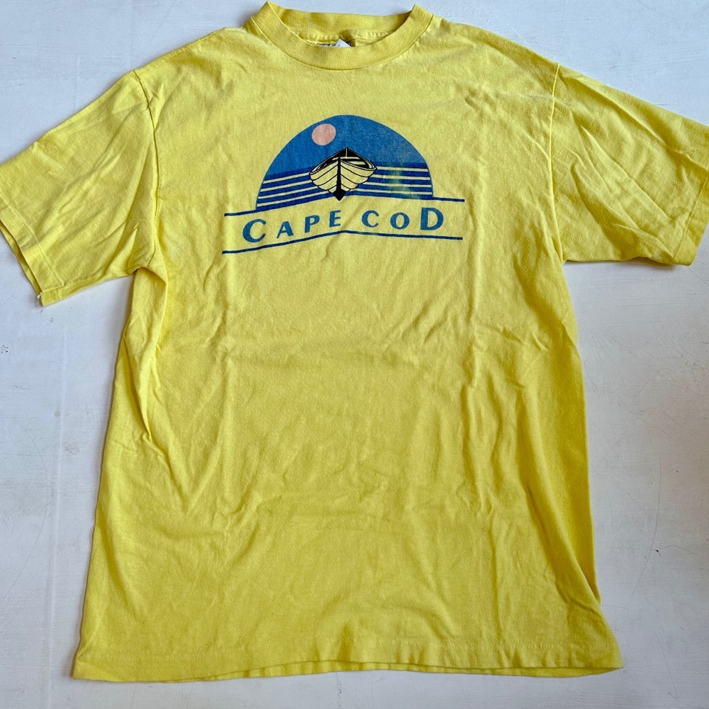Vintage Cape Cod Yellow Graphic Tee